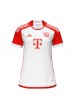 Bayern Munich Serge Gnabry #7 Jalkapallovaatteet Naisten Kotipaita 2023-24 Lyhythihainen